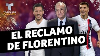 El día que Florentino le reclamó a Meunier por lesionar a Hazard  Telemundo Deportes [upl. by Atnoed]