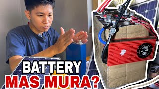 DIY SOLAR 12V LIFEP04 BATTERY ASSEMBLE MURA PERO May Laban kaya [upl. by Kimberlyn1]