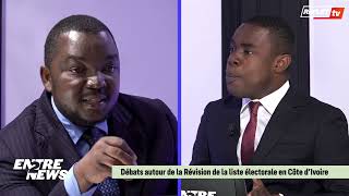 Entre 2 News  révision de la liste électorale en Côte d’Ivoire [upl. by Mchail]