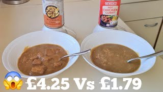 HOW MUCH MampS Vs Lidl Hot Chicken Curry Off [upl. by Leahcimnhoj70]