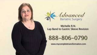 Lap Band to Gastric Sleeve Revision Patient Testimonial  Michelle [upl. by Aneres309]