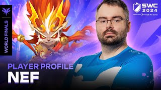 PLAYER PROFILE NEF  SWC2024 WORLD FINALS  Summoners War [upl. by Ynohtn]