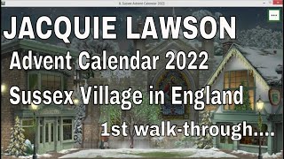 2022 JACQUIE LAWSON  Sussex Village Interactive Online Calendar 1st WalkThrough [upl. by Miles]