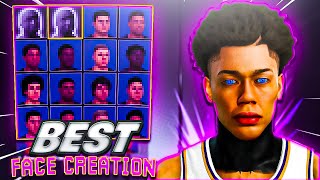 NEW BEST DRIPPY FACE CREATION TUTORIAL IN NBA 2K22 LOOK LIKE A TRY HARD STAGE PLAYER [upl. by Derdle]