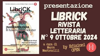 LibriCK  La rivista degli scrittori  N 9 [upl. by Alios]