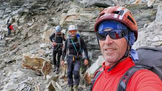 Climbing the Matterhorn via Liongrat Lion Ridge [upl. by Sleinad]