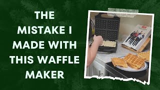 Bella Waffle Maker  Can You Make Delicious Waffles With This [upl. by Lefton172]