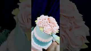 latest three tier cake design try it [upl. by Island813]