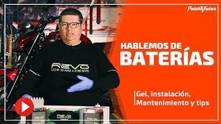 Hablemos de baterías con REVO 🔥 Gel Instalación Mantenimiento y tips 🚧 [upl. by Noreht]