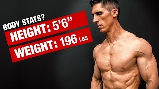 Jeff Cavaliere’s Official Height Weight Body Fat REVEALED [upl. by Marcos]