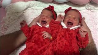 CUTE CRYING BABY TWINS [upl. by Tshombe]