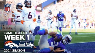 Denver Broncos vs Seattle Seahawks  NFL 2024 Week 1 Game Highlights [upl. by Rivkah576]