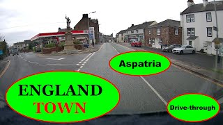 ENGLAND 4k Towns Aspatria Cumbria  A quick look at the railway station [upl. by Wells300]