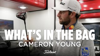 What’s in Cameron Young’s Titleist Bag at the Masters [upl. by Wassyngton]