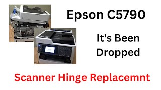 Its been dropped replacing a scanner unit hinge on an Epson C5790 [upl. by Marylynne476]