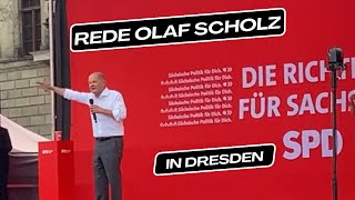 Rede Olaf Scholz SPD in Dresden  19072024 [upl. by Nare]