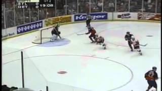 Steve Yzerman 2OT Goal Game 7 1996 Playoffs [upl. by Ayatnwahs728]