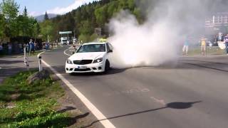 C63 AMG Burnout Extreme [upl. by Richardson]