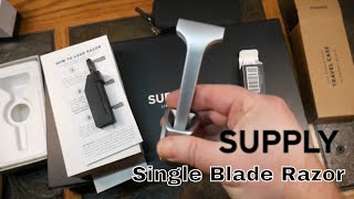 Supply Single Blade Razor A Premium Shaving Experience Not Sponsored [upl. by Hooge]