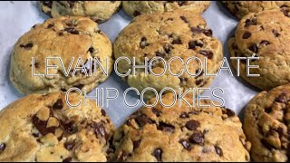 FAMOUS LEVAIN CHOCOLATE CHIP COOKIES l ChrissyMarie [upl. by Markos28]