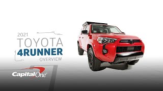 2021 Toyota 4Runner Overview  Capital One Auto Navigator [upl. by Adnamaa]