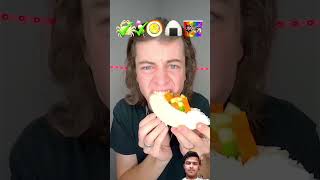 No Reaction 🤯🥵🔥 Food reaction ✔️foodreview foodreaction hotchallenge greenscreen ytshortsfeed [upl. by Newcomb626]