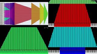 Midi art The medley 10 million notes [upl. by Culbert653]