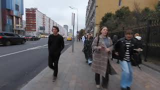 A walk in October along Oktyabrskaya Street in Moscow [upl. by Slohcin421]