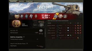 World of Tanks  Charioteer 4 kills gameplay quotNA server HERO clanquot with team mate 0TLegenD [upl. by Windsor]