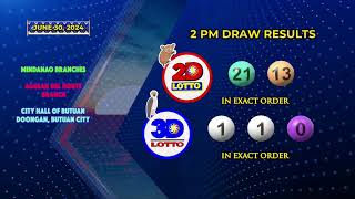 LIVE PCSO 200 PM Lotto Draw  June 30 2024 [upl. by Odell]