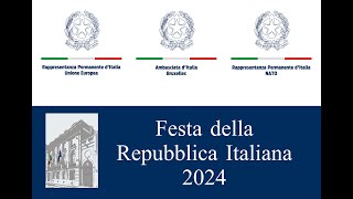 Festa della Repubblica Italiana 2024 [upl. by Ladnik]