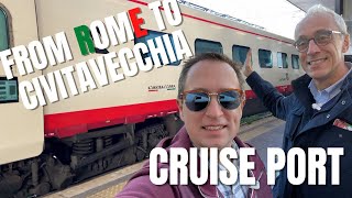 Rome to Civitavecchia cruise port  Catching Your Cruise In Rome The Most Costefficient Way [upl. by Bergwall]