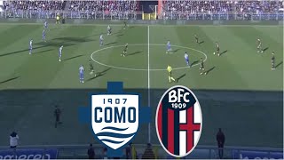 Como 1907 vs Bologna FC 22 Highlights  Serie A 20242025 [upl. by Artemisia]