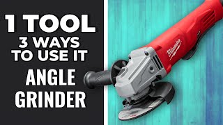 Angle Grinder  1 Tool 3 Ways To Use It  Ace Hardware [upl. by Hnib]