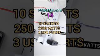 Portronics Power Plate 14 10 Sockets 25W TypeC PD 3 USB Ports 3m Cord Extension Board [upl. by Dnesnwot]