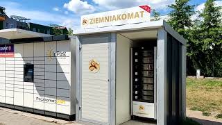 Ziemniakomat automat na ziemniaki we Wrocławiu Nietypowy automat [upl. by Ayalat650]