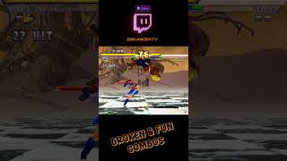 Broken amp Fun N°19 STREET FIGHTER EX2 PLUS NANASE COMBO 100 🤣 streetfighter streetfighterex2plus [upl. by Barton]