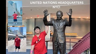 Fawaz Khan visited the United Nations Headquarters New York USA ft Imran Khan [upl. by Atinuj]