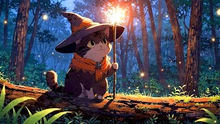 Spooky Halloween Night 🎃 Lofi Halloween Vibes 🎃 Night Lofi Songs To Feel The Halloween Forest Vibes [upl. by Atiuqehc]