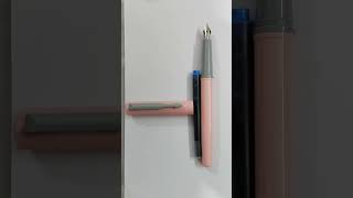 Parker beta Neo pink 🩷 fountain pen penmanship lofi chill fountainpenlove asmr penenthusiast [upl. by Ojaras]