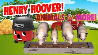 Henry Hoover  Animals and more Extended kidsvideo [upl. by Gawlas]