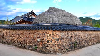 Walk Through Hahoe Village in Andong South Korea UNESCO World Heritage Site 유네스코 세계유산 안동 하회마을 4K [upl. by Ennaisoj831]