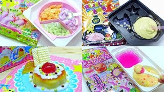 ASMR Unboxing Kracie Popin Cookin Japanese DIY Candy Kit Compilation [upl. by Vernita20]