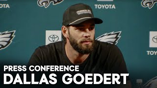 Eagles Press Conference Dallas Goedert  April 17 2024 [upl. by Hakan824]