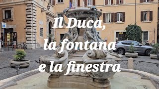 La Fontana delle Tartarughe ed il Duca Mattei leggenda [upl. by Ayocat]