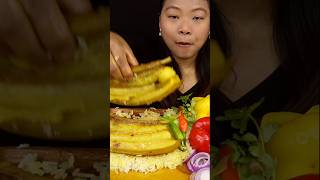 Boso Khay la pork mukbang porkbelly braisedporkbellymukbang swoopnasagarvlog food cute [upl. by Asirem]