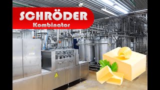 Spread and margarine line Schroder 5200 kg h for sale in Russia [upl. by Asiat]