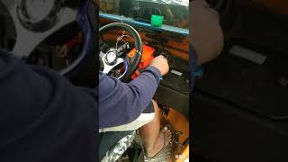 DIY steering GEAR BOX for BAJAJ RE [upl. by Stanly]