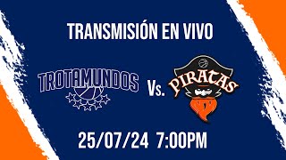 TROTAMUNDOS BBC Vs PIRATAS DE LA GUAIRA  PLAYOFFS JUEGO 2 [upl. by Adehsor]