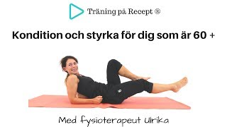 TpR® Seniorträning  Prova på ett träningspass med fysioterapeut Ulrika [upl. by Eniarral]